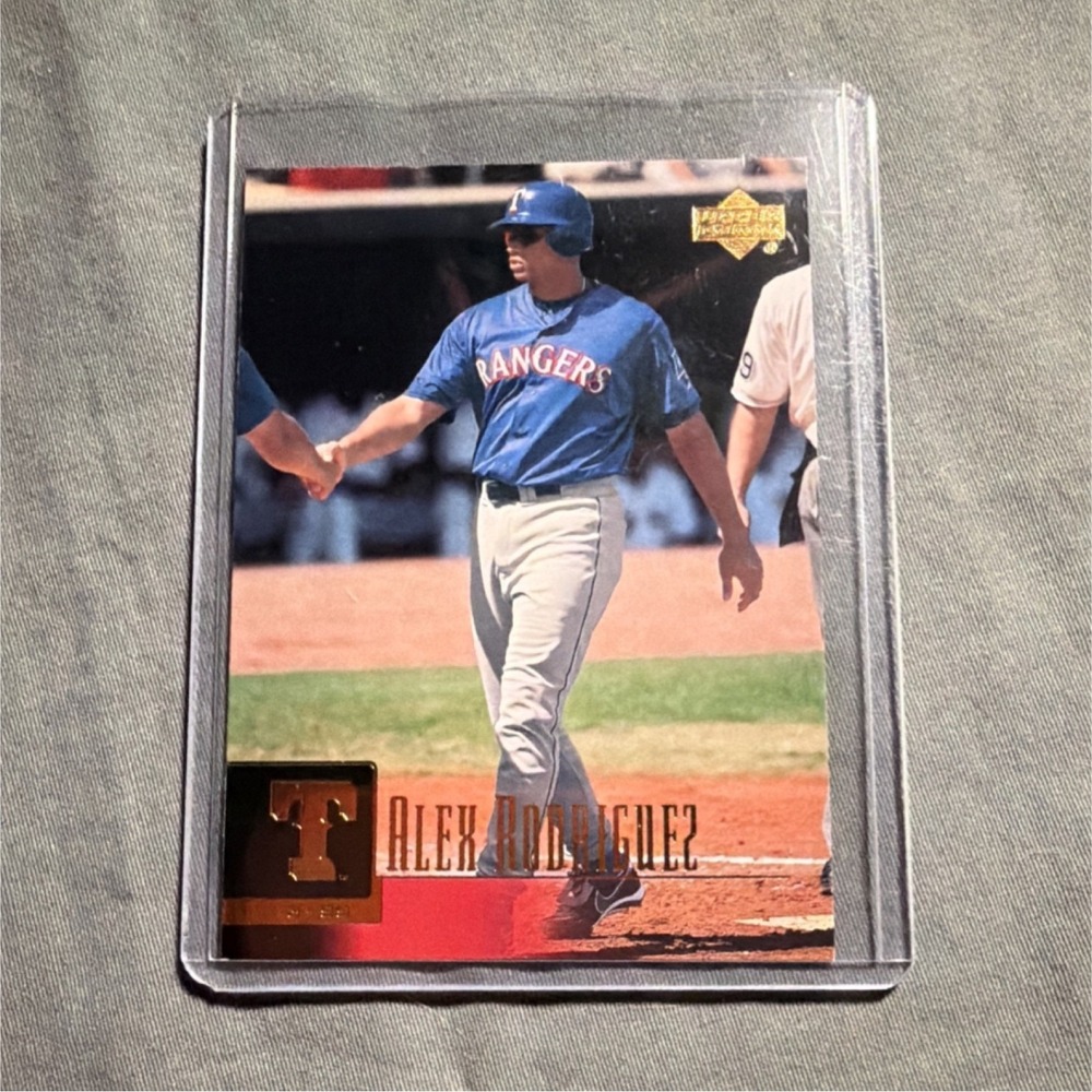 Upper Deck 2000 Alex Rodriguez #333 Texas Rangers Baseball Card MLB